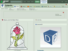 Tablet Screenshot of dosiguales.deviantart.com