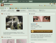 Tablet Screenshot of nebetseta.deviantart.com