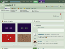 Tablet Screenshot of lynchmob10-09.deviantart.com