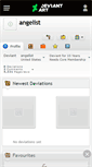 Mobile Screenshot of angelist.deviantart.com