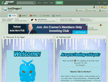 Tablet Screenshot of icexdragon.deviantart.com
