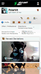 Mobile Screenshot of polarkit.deviantart.com