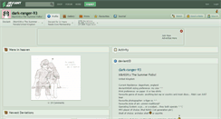 Desktop Screenshot of dark-ranger-93.deviantart.com