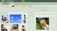 Desktop Screenshot of db-naomi-san.deviantart.com