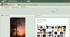 Desktop Screenshot of epidem.deviantart.com