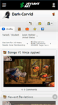 Mobile Screenshot of dark-corvid.deviantart.com