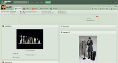 Desktop Screenshot of najafi.deviantart.com