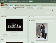 Tablet Screenshot of najafi.deviantart.com