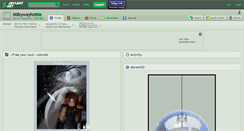 Desktop Screenshot of milkywayhottie.deviantart.com