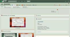Desktop Screenshot of jesusmaker.deviantart.com