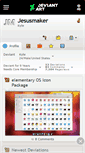 Mobile Screenshot of jesusmaker.deviantart.com