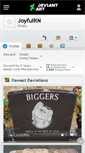 Mobile Screenshot of joyfulrn.deviantart.com