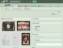 Tablet Screenshot of joyfulrn.deviantart.com