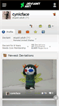 Mobile Screenshot of cynicface.deviantart.com