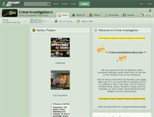Tablet Screenshot of crime-investigation.deviantart.com