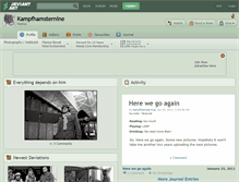 Tablet Screenshot of kampfhamsternine.deviantart.com