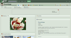 Desktop Screenshot of flowerninjaa.deviantart.com