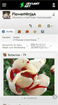 Mobile Screenshot of flowerninjaa.deviantart.com