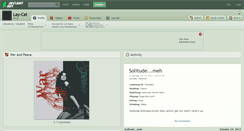 Desktop Screenshot of lay-cat.deviantart.com