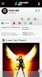 Mobile Screenshot of kuro-art.deviantart.com
