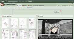 Desktop Screenshot of germanyxprussia4ev.deviantart.com