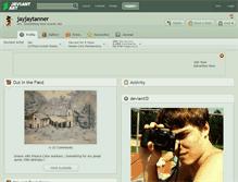 Tablet Screenshot of jayjaytanner.deviantart.com