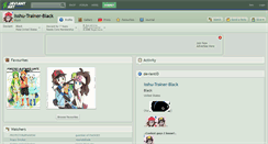Desktop Screenshot of isshu-trainer-black.deviantart.com