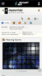 Mobile Screenshot of masterodd.deviantart.com