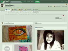 Tablet Screenshot of fionachitauro.deviantart.com