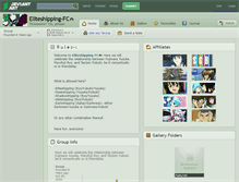 Tablet Screenshot of eliteshipping-fc.deviantart.com