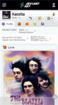 Mobile Screenshot of kaosita.deviantart.com