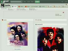 Tablet Screenshot of kaosita.deviantart.com