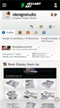 Mobile Screenshot of idesignstudio.deviantart.com
