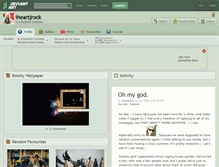 Tablet Screenshot of iheartjrock.deviantart.com