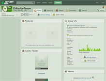 Tablet Screenshot of chikorita-fans.deviantart.com