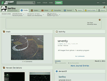 Tablet Screenshot of berlinx.deviantart.com