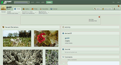 Desktop Screenshot of goobi.deviantart.com
