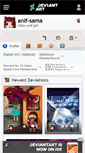 Mobile Screenshot of anif-sama.deviantart.com