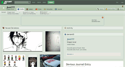 Desktop Screenshot of jhvh777.deviantart.com