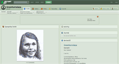 Desktop Screenshot of greenhornolaza.deviantart.com