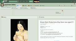 Desktop Screenshot of lord-dream-stalker.deviantart.com
