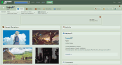 Desktop Screenshot of hyguy87.deviantart.com