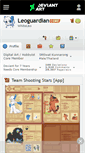 Mobile Screenshot of leoguardian.deviantart.com