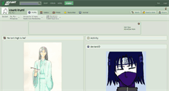 Desktop Screenshot of count-irumi.deviantart.com