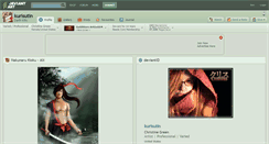 Desktop Screenshot of kurisutin.deviantart.com