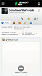 Mobile Screenshot of corwinvonkuhwede.deviantart.com