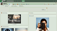 Desktop Screenshot of magmen.deviantart.com
