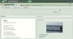 Desktop Screenshot of completeaccident.deviantart.com
