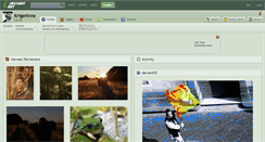 Desktop Screenshot of krigerinne.deviantart.com