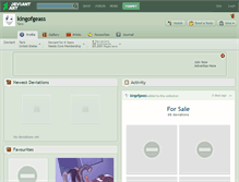 Tablet Screenshot of kingofgeass.deviantart.com